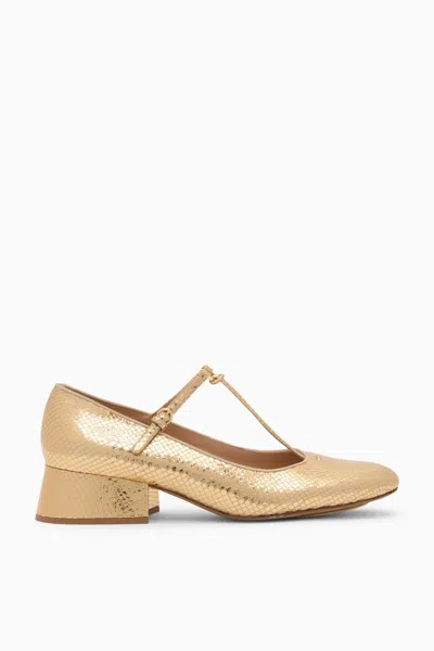 Ulla Johnson Lucy Mary Jane Heel In Gold