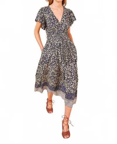 Ulla Johnson Lyria Dress In Raven In Gray