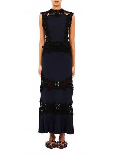 Ulla Johnson Madeline Maxi Skirt In Eclipse In Blue