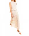 Ulla Johnson Willa Ankle-length Skirt In Pristine In Nude