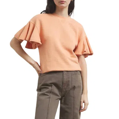 Ulla Johnson Maia Top In Pale Coral In Pink