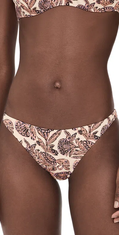 Ulla Johnson Mallorca Bikini Bottoms Limestone In Neutral