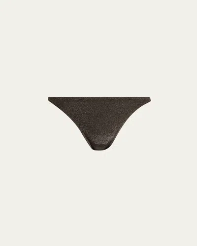Ulla Johnson Mallorca Bikini Bottoms In Noir