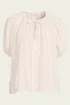 Shop Ulla Johnson Marcelena Top In Cowrie