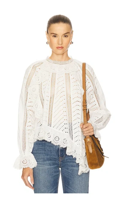 ULLA JOHNSON MARCELLA BLOUSE