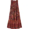 Ulla Johnson Mari Cotton Blend Trapeze Dress In Odessa