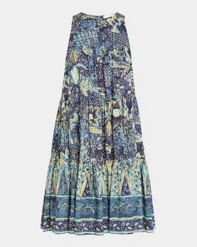 ULLA JOHNSON MARI PRINTED SWING DRESS