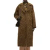 Ulla Johnson Marianna Coat In Lynx In Multi