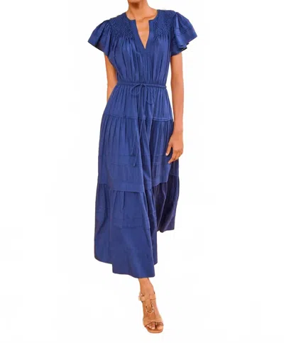 Ulla Johnson Marika Dress In Midnight In Blue