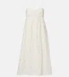 Ulla Johnson Marina Floral Cotton Organdy Midi Dress
