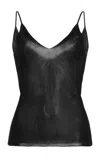 Ulla Johnson Marion Knit Tank Top In Black