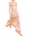 Ulla Johnson Marisol Drop Waist Gown In Moonstone In Pink