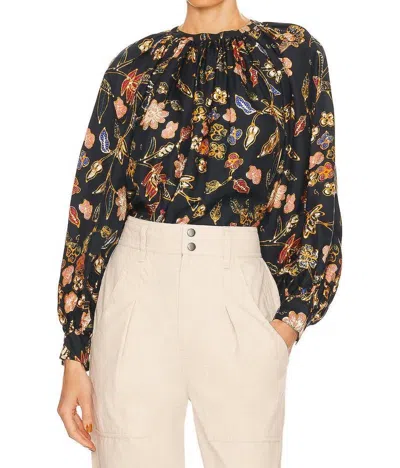 Ulla Johnson Marisole Blouse In Odessa In Multi