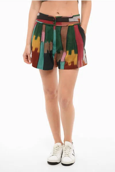 Ulla Johnson Marjani Shorts In Souk In Multi