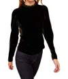 Ulla Johnson Marlene Blouse In Noir In Black