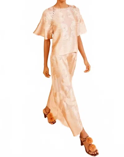 Ulla Johnson Marlo Top In Peony In Neutral