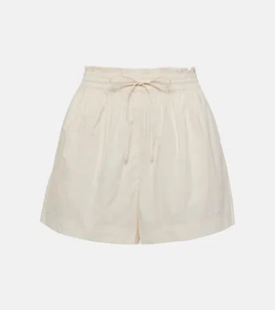 Ulla Johnson Shorts Marn Aus Baumwollpopeline In Weiss