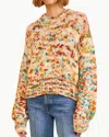 Ulla Johnson Maude Multicolor Knit Pullover In Opal In Multi