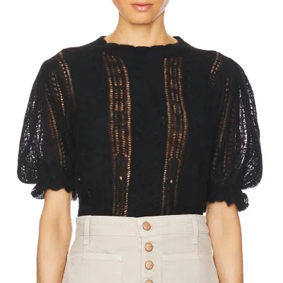 Ulla Johnson Mavis Top In Noir In Black