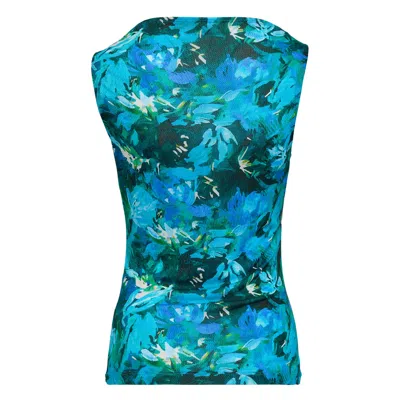 Ulla Johnson Medea Sleeveless Top In Azul In Blue