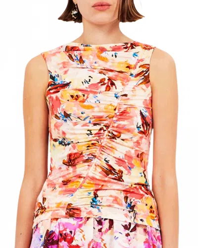 Ulla Johnson Medea Top In Snapdragon In Burgundy