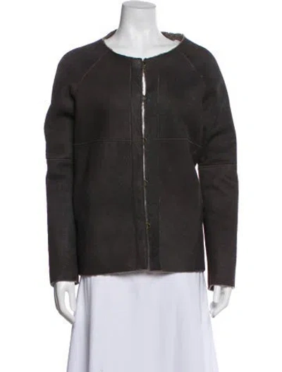 Pre-owned Ulla Johnson Merino Wool Jacket In Gray