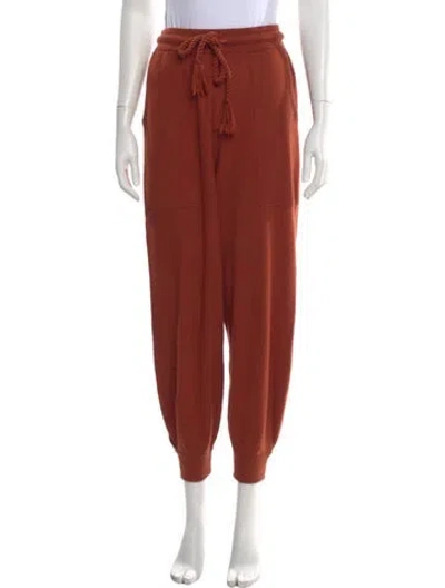 Pre-owned Ulla Johnson Merino Wool Skinny Leg Pants In Neutral
