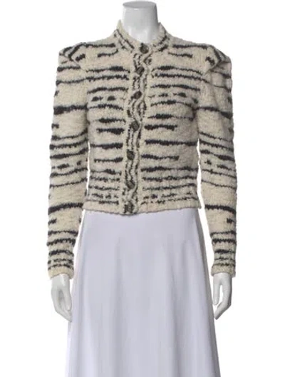 Pre-owned Ulla Johnson Merino Wool Striped Sweater
