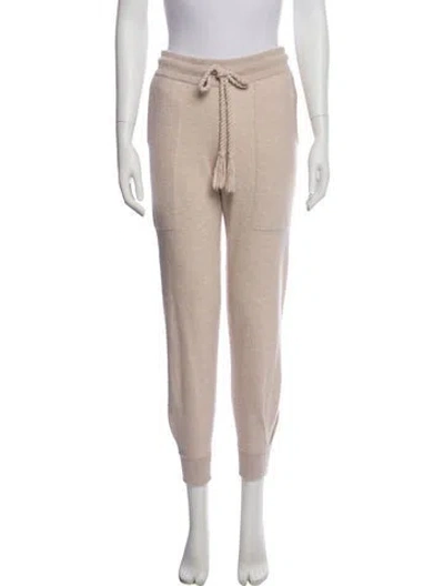 Pre-owned Ulla Johnson Merino Wool Sweatpants In Neutral