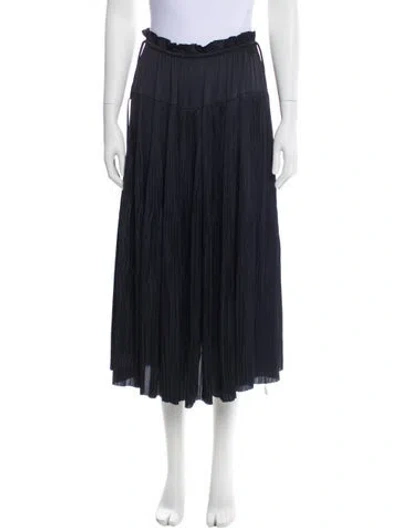 Pre-owned Ulla Johnson Midi Length Skirt In Black