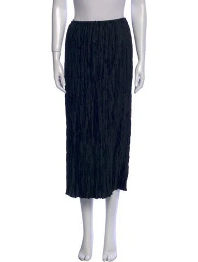 Pre-owned Ulla Johnson Midi Length Skirt In Black