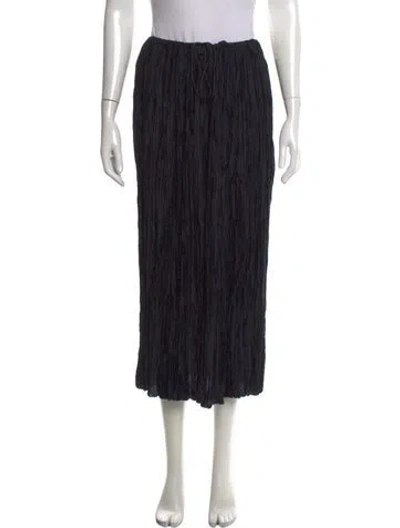 Pre-owned Ulla Johnson Midi Length Skirt In Black