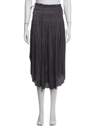 Pre-owned Ulla Johnson Midi Length Skirt In Blue