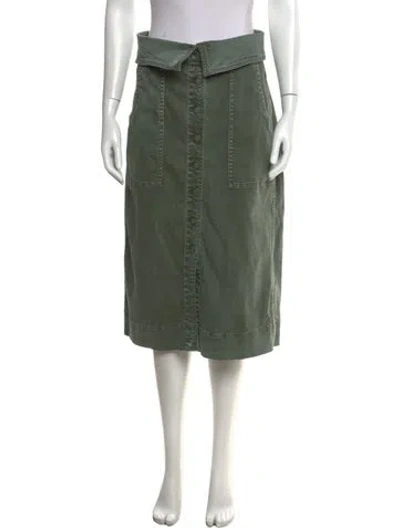 Pre-owned Ulla Johnson Midi Length Skirt In Green