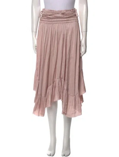 Pre-owned Ulla Johnson Midi Length Skirt In Neutral