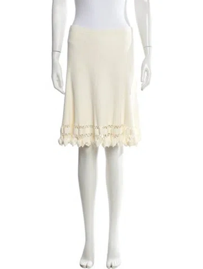 Pre-owned Ulla Johnson Midi Length Skirt In Neutrals
