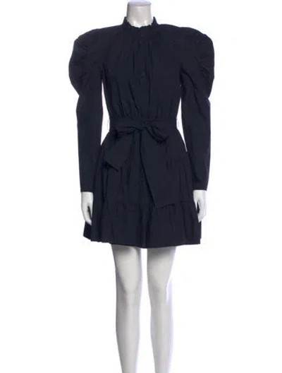 Pre-owned Ulla Johnson Mini Dress In Blue