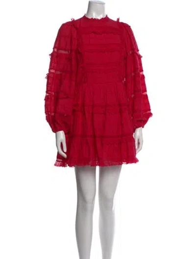 Pre-owned Ulla Johnson Mini Dress In Pink