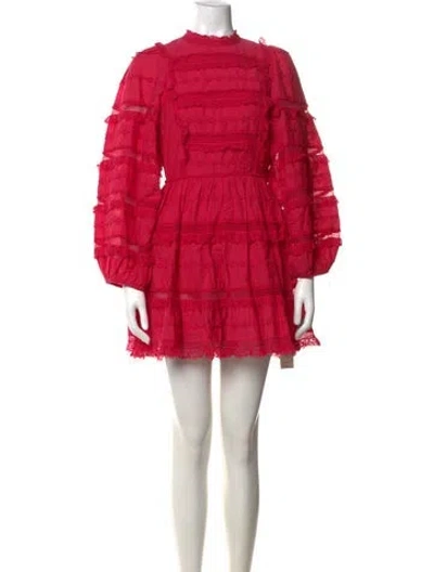 Pre-owned Ulla Johnson Mini Dress In Pink