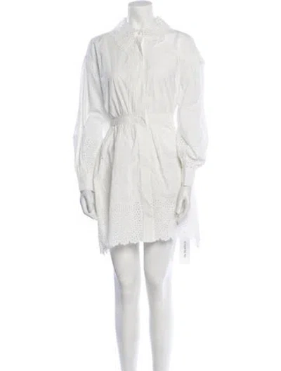 Pre-owned Ulla Johnson Mini Dress W/ Tags In White