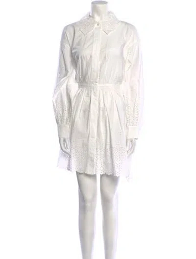 Pre-owned Ulla Johnson Mini Dress W/ Tags In White