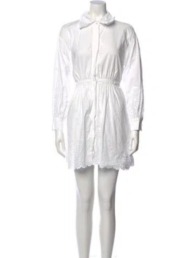 Pre-owned Ulla Johnson Mini Dress In White
