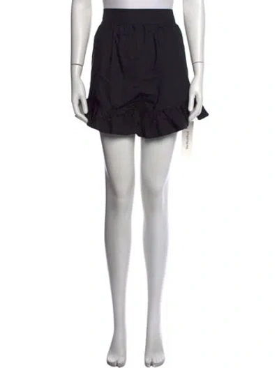 Pre-owned Ulla Johnson Mini Shorts In Black