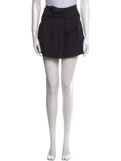 Pre-owned Ulla Johnson Mini Shorts In Black