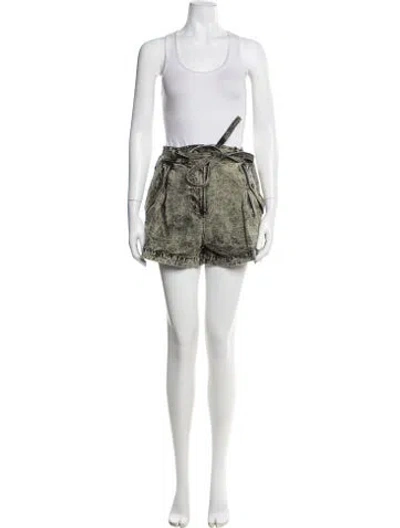 Pre-owned Ulla Johnson Mini Shorts In Black