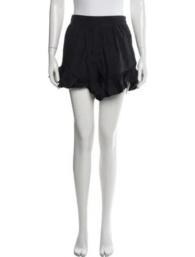 Pre-owned Ulla Johnson Mini Shorts In Black