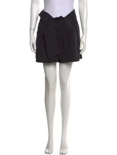 Pre-owned Ulla Johnson Mini Shorts In Black