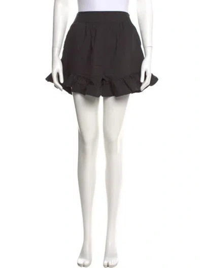 Pre-owned Ulla Johnson Mini Shorts In Black