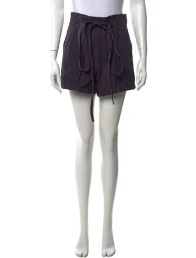 Pre-owned Ulla Johnson Mini Shorts In Black