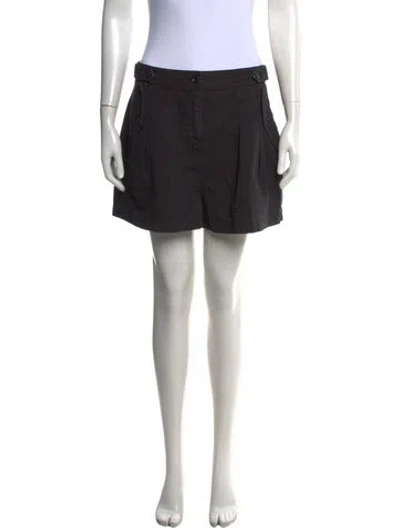 Pre-owned Ulla Johnson Mini Shorts In Black